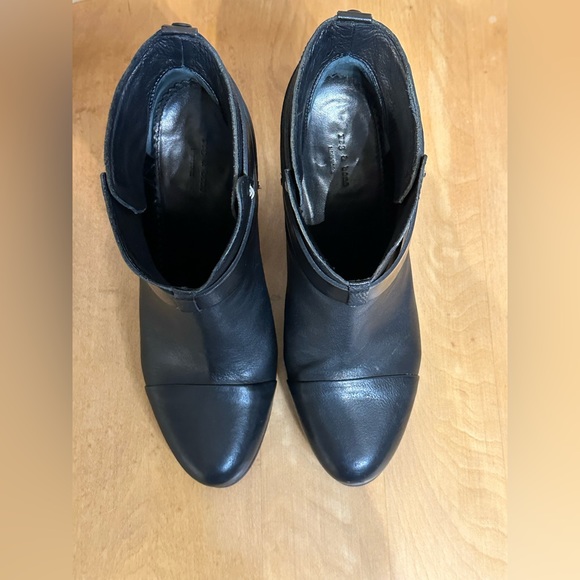 Rag & Bone Harrow Ankle Boots, Black Size 38 - Picture 2 of 8
